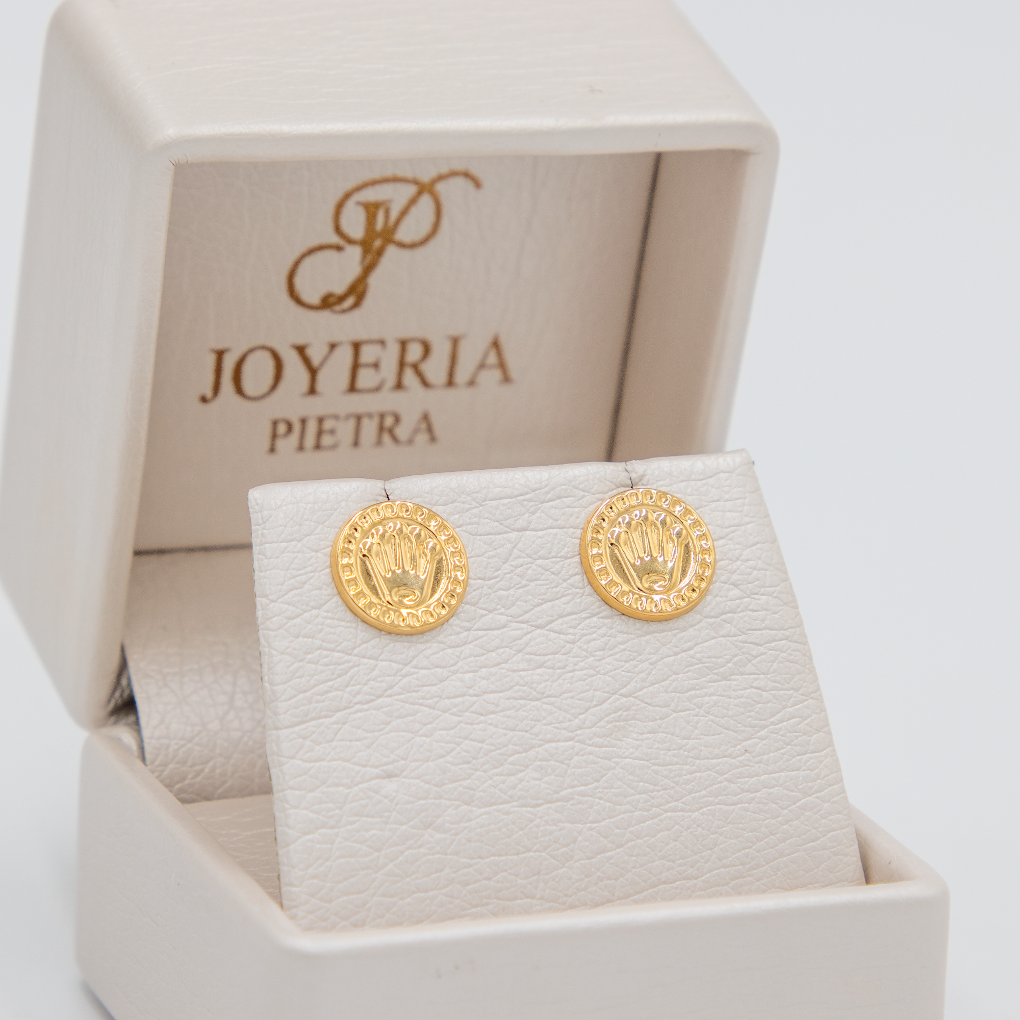 Topos Corona Medalla Extragrandes - Oro Amarillo 18k - 0,95 g