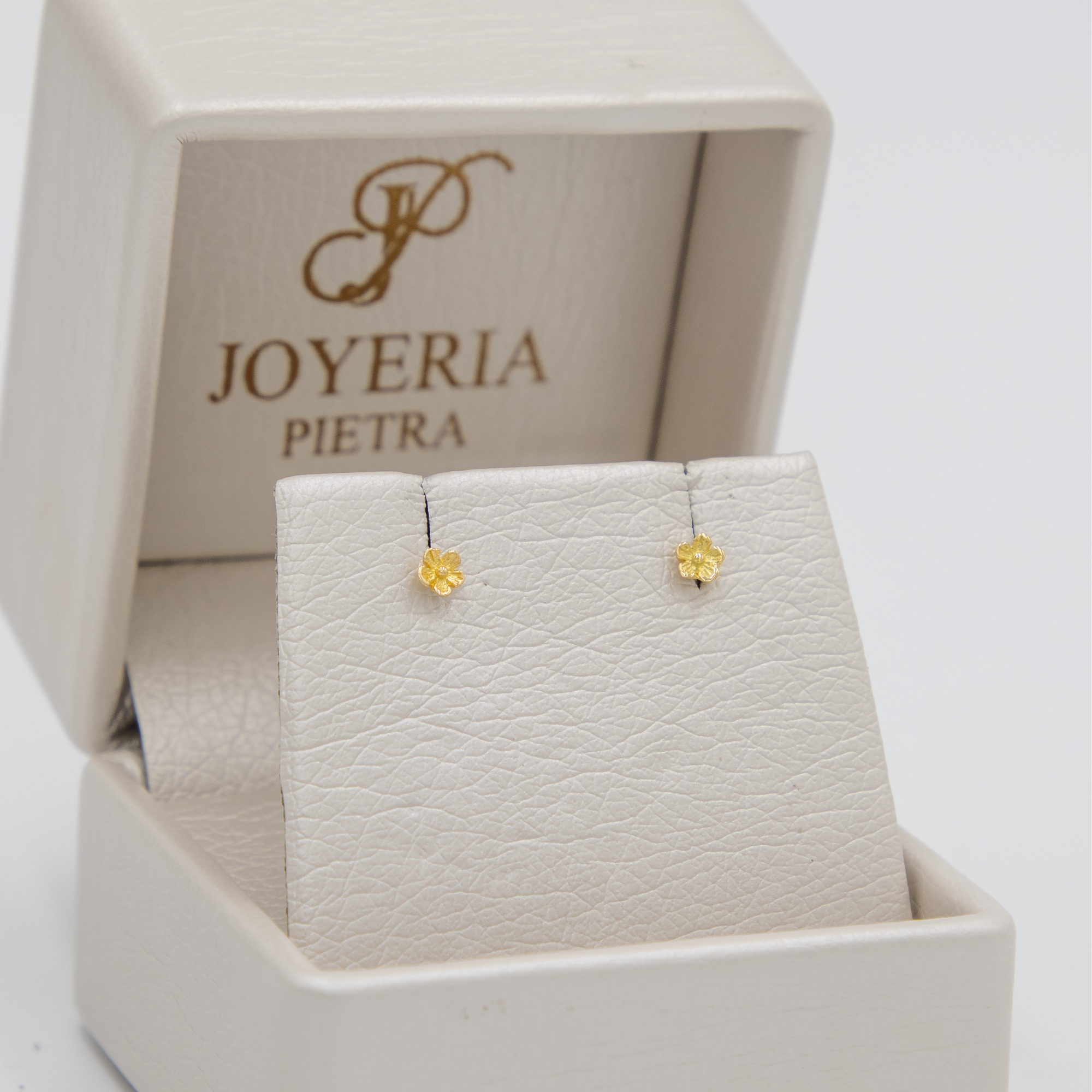Topos Flor Mini- Oro Amarillo 18k - 0,5 g