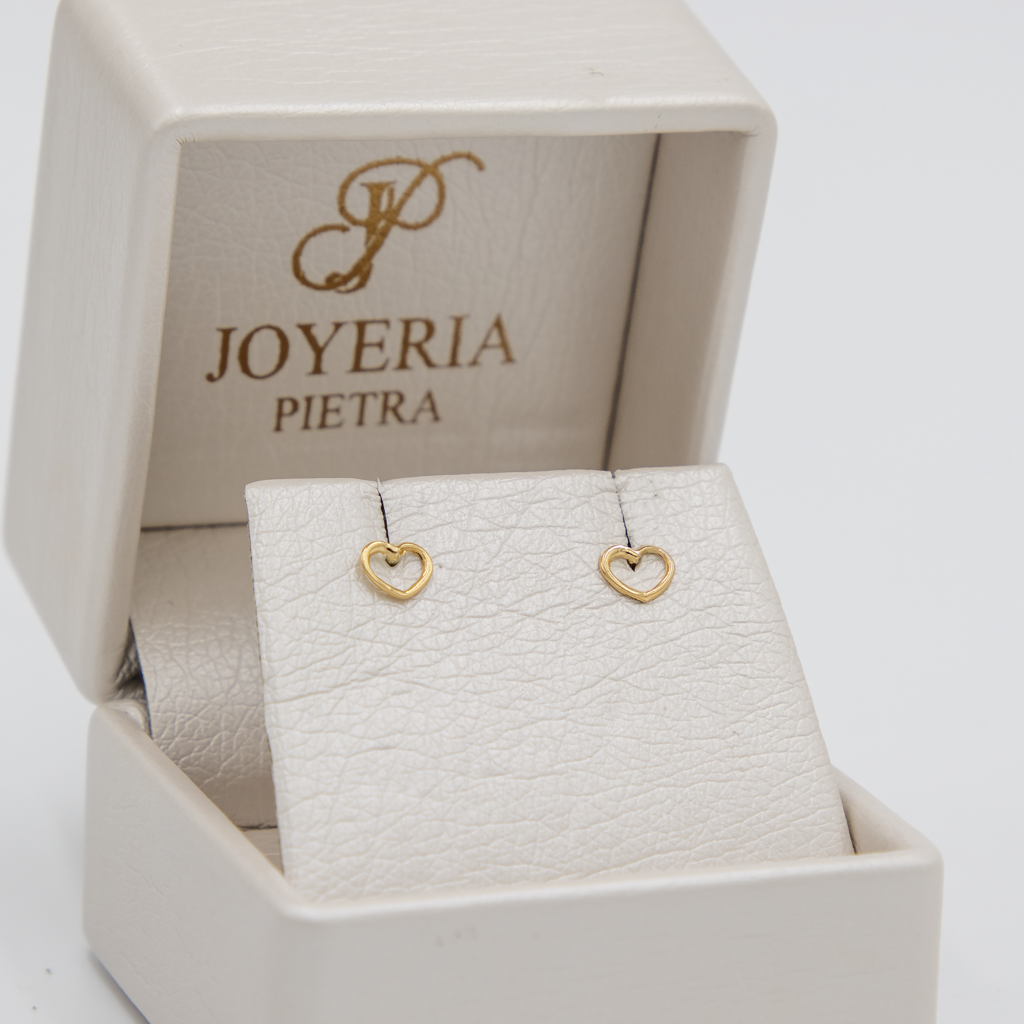 Topos Corazón Silueta Pequeños - Oro Amarillo 18k - 0,47 g
