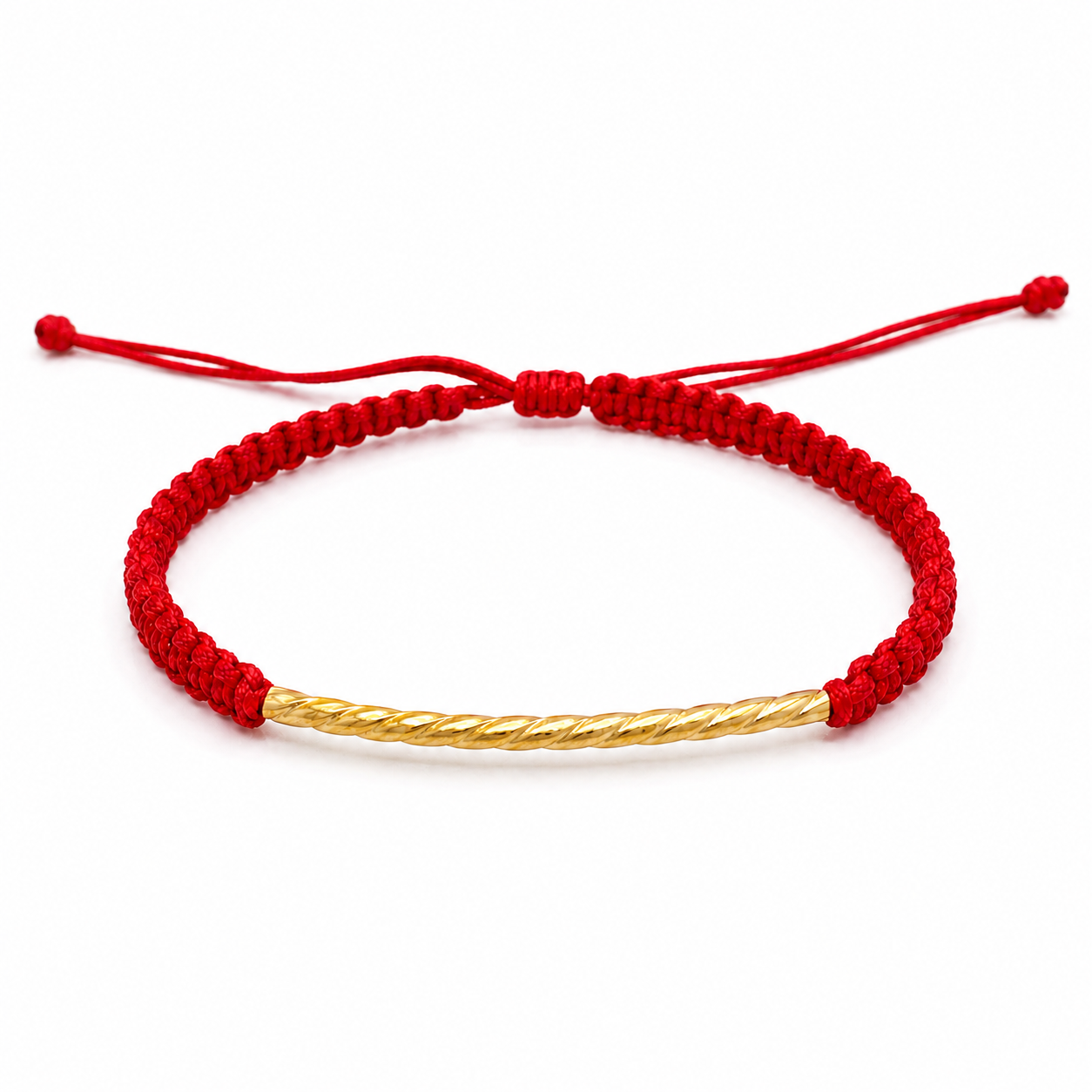 Pulsera Tejida - Oro Amarillo 18k