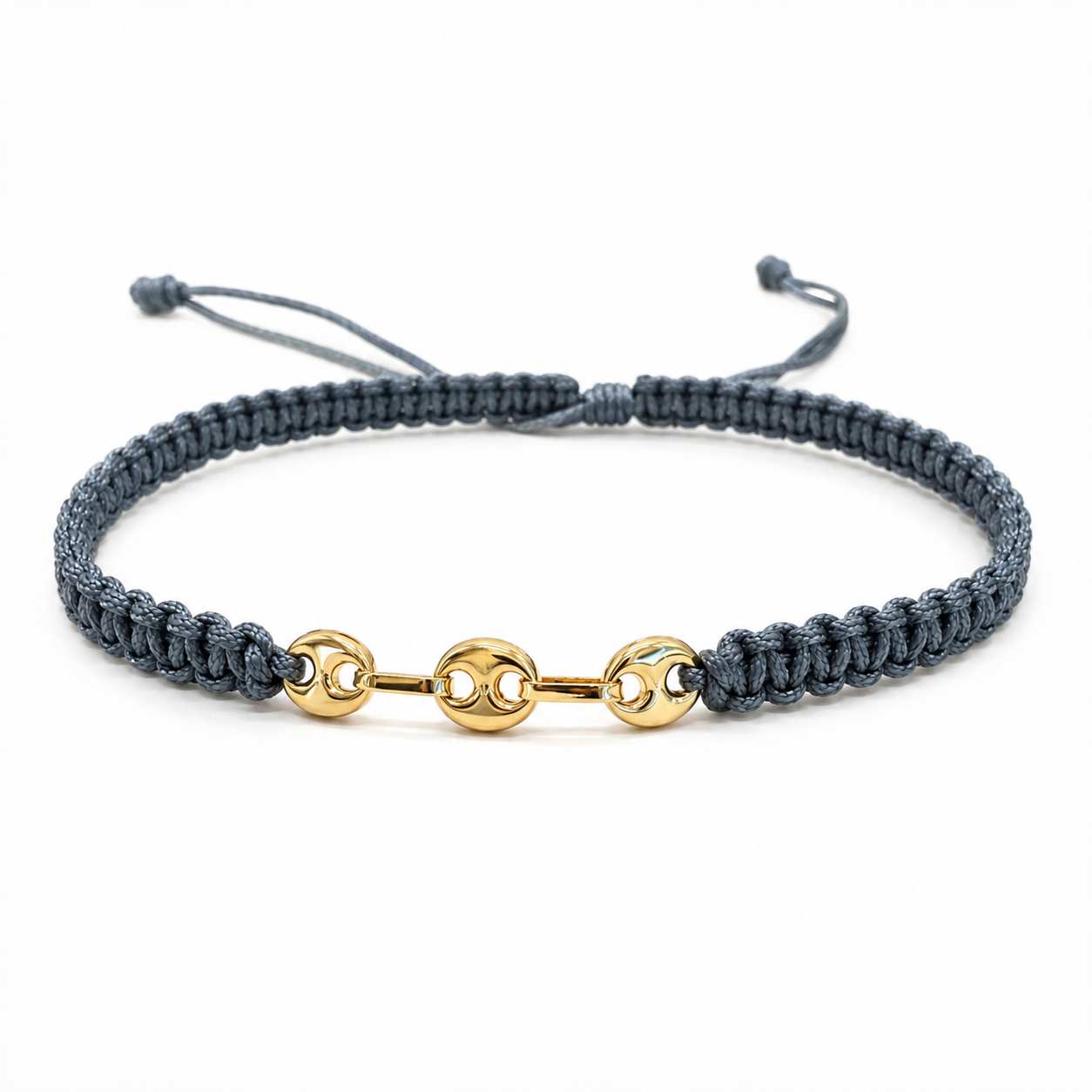 Pulsera Tejida - Oro Amarillo 18k