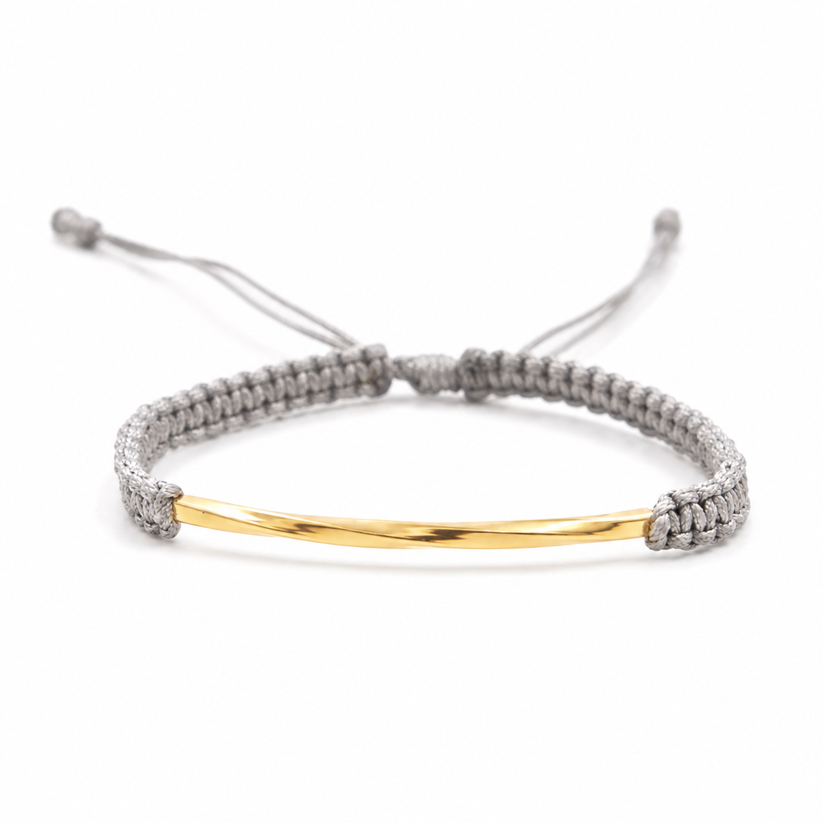 Pulsera Tejida - Oro Amarillo 18k
