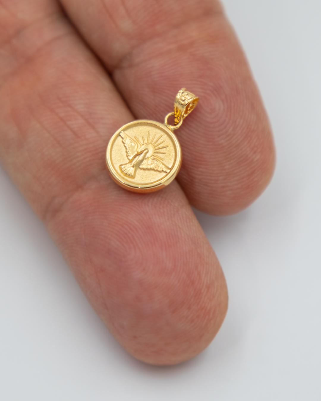 Dije Espiritu Santo, Oro Amarillo  - 0,7 gr