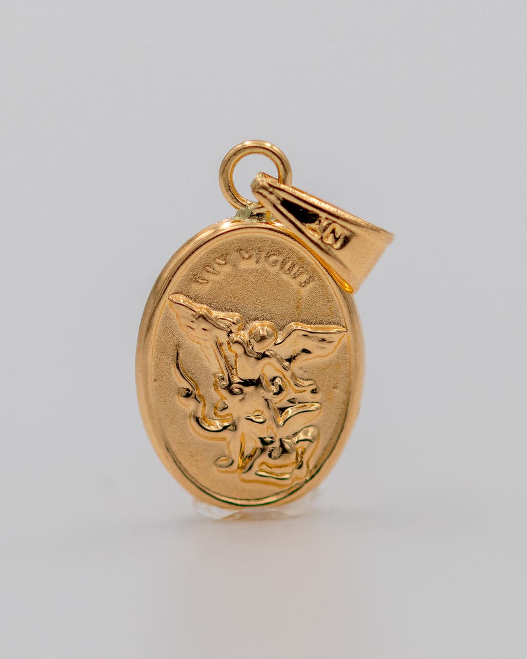 Dije Arcangel San Miguel, Oro Amarillo 18k - 0,55 gr