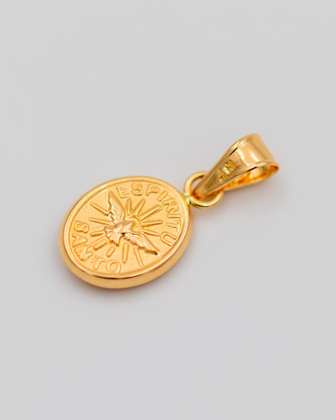 Dije Espiritu Santo, Oro Amarillo 18k - 0,5 gr