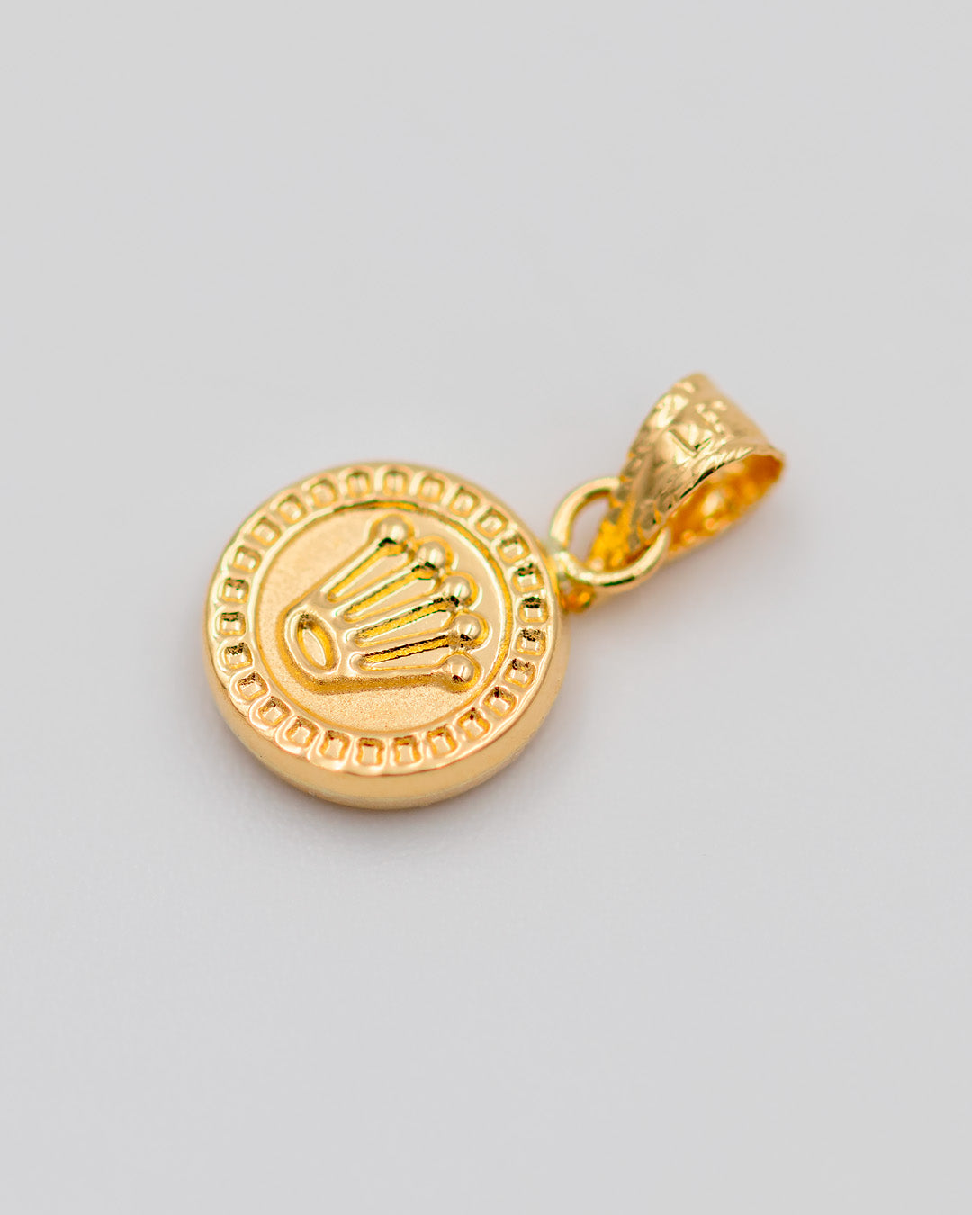 Dije Corona, Oro Amarillo 18k - 0,4 gr