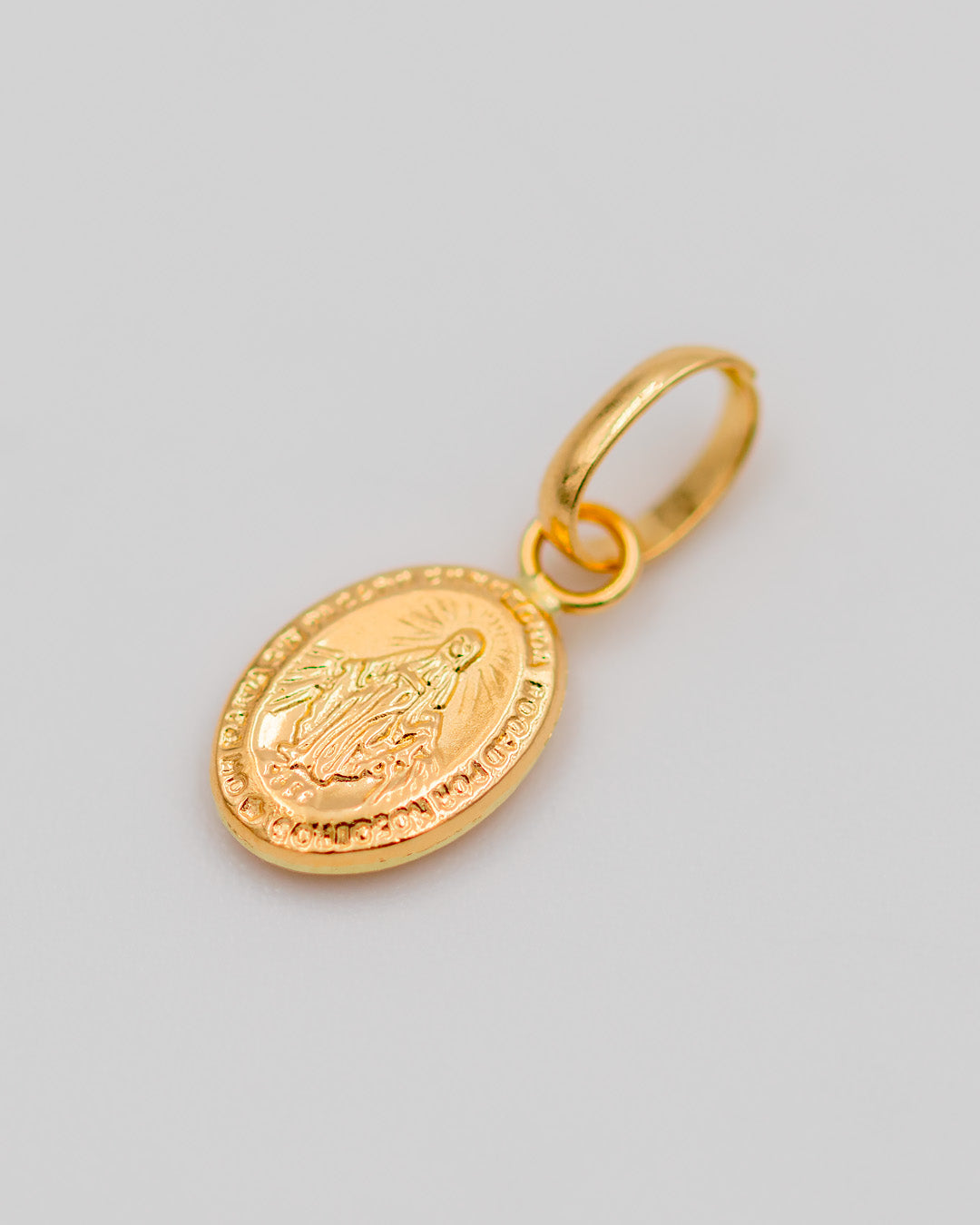 Dije Virgen Milagrosa, Oro Amarillo 18k - 0,35 gr
