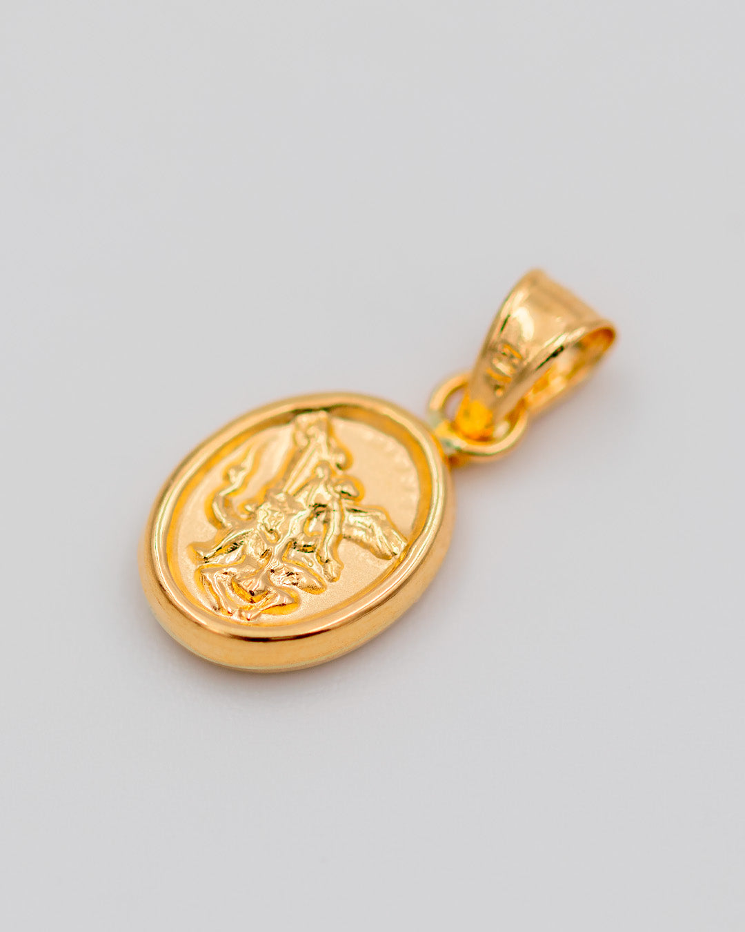 Dije Arcangel San Miguel, Oro Amarillo 18k - 0,45 gr