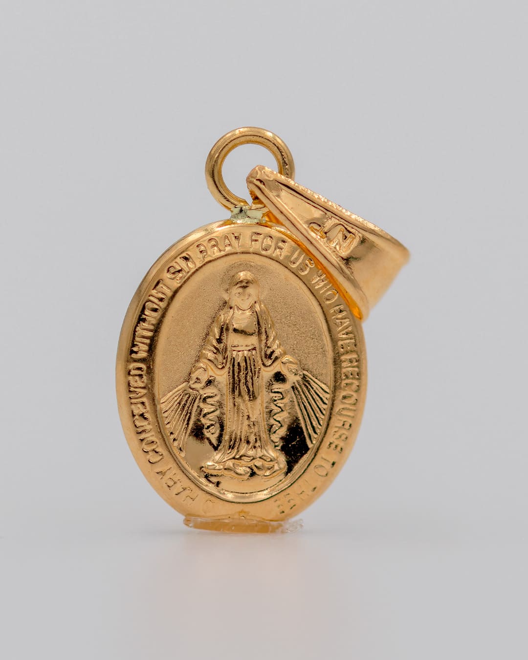 Dije Virgen Milagrosa, Oro Amarillo 18k - 0,45 gr