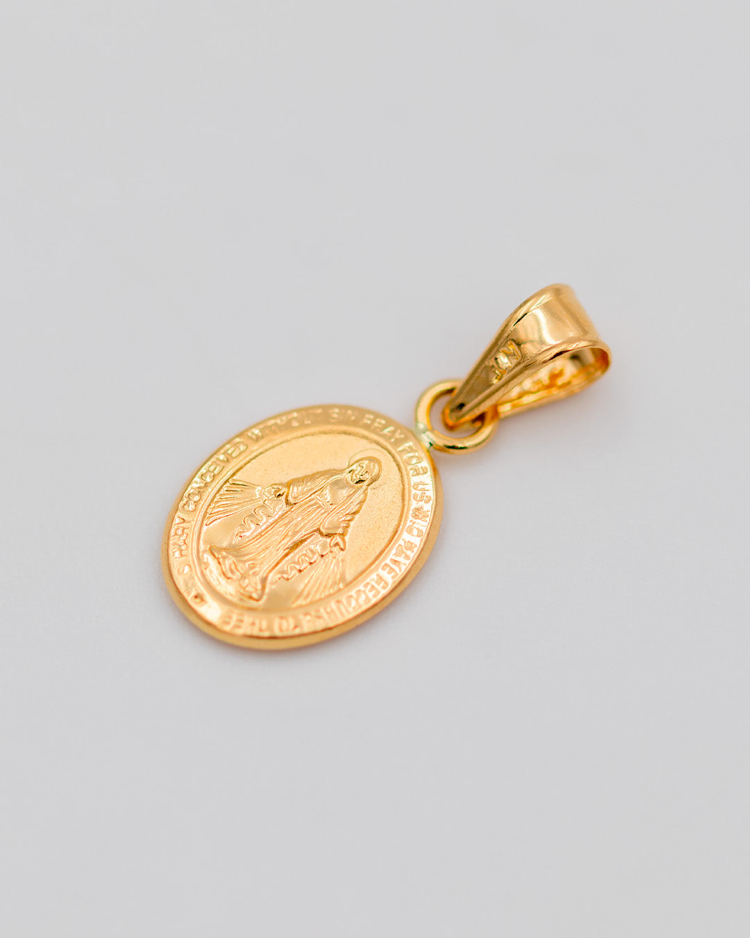 Dije Virgen Milagrosa, Oro Amarillo 18k - 0,45 gr