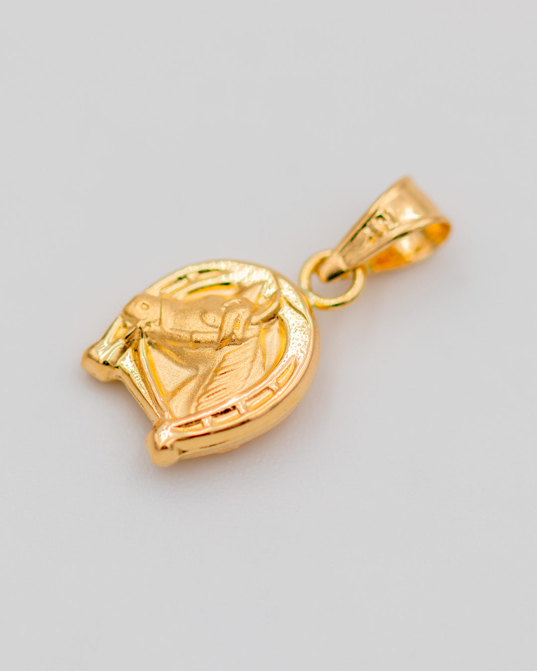 Dije Herradura Caballo, Oro Amarillo 18k - 0,55 gr