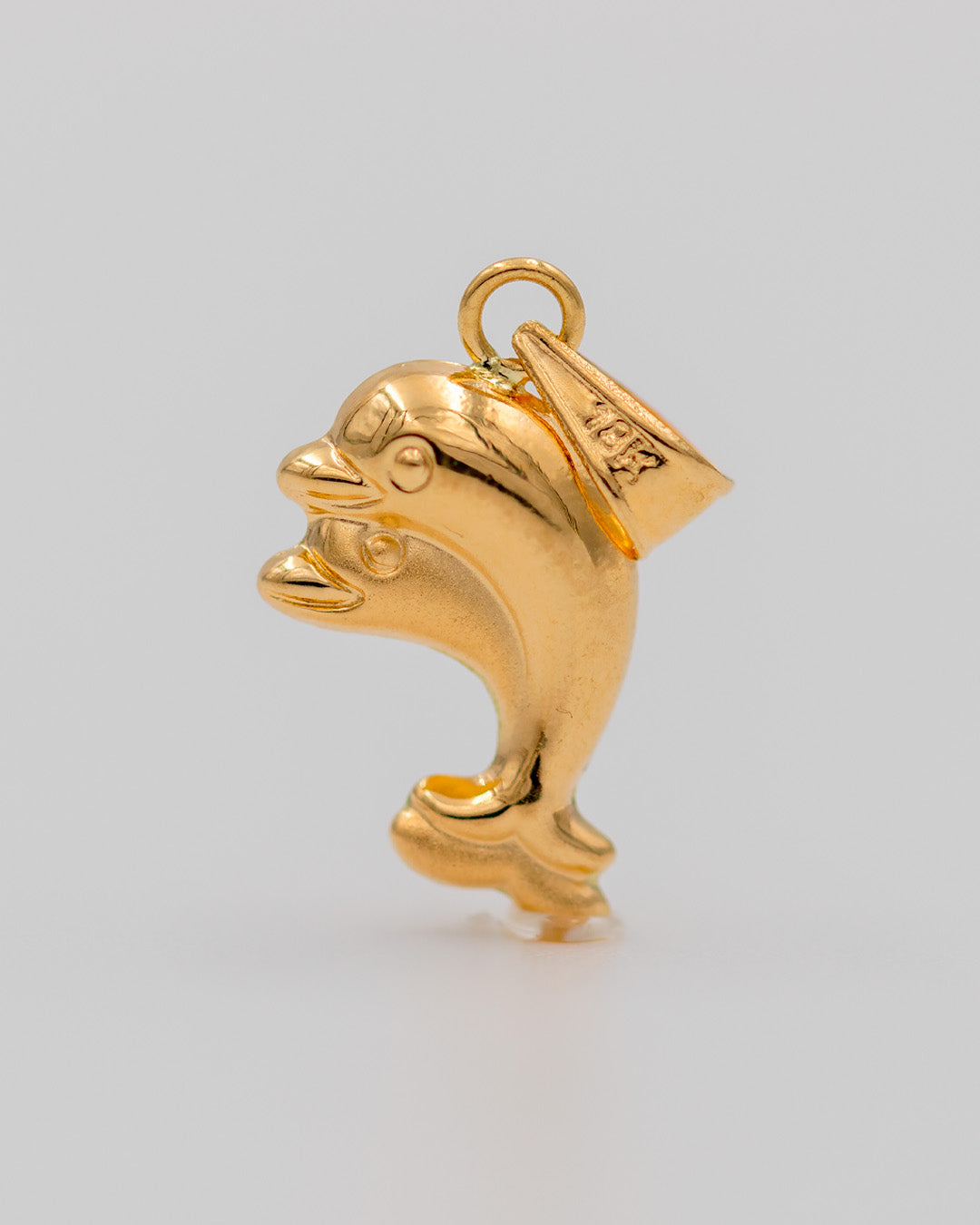 Dije Delfin Doble. Oro Amarillo 18k - 0,5 gr