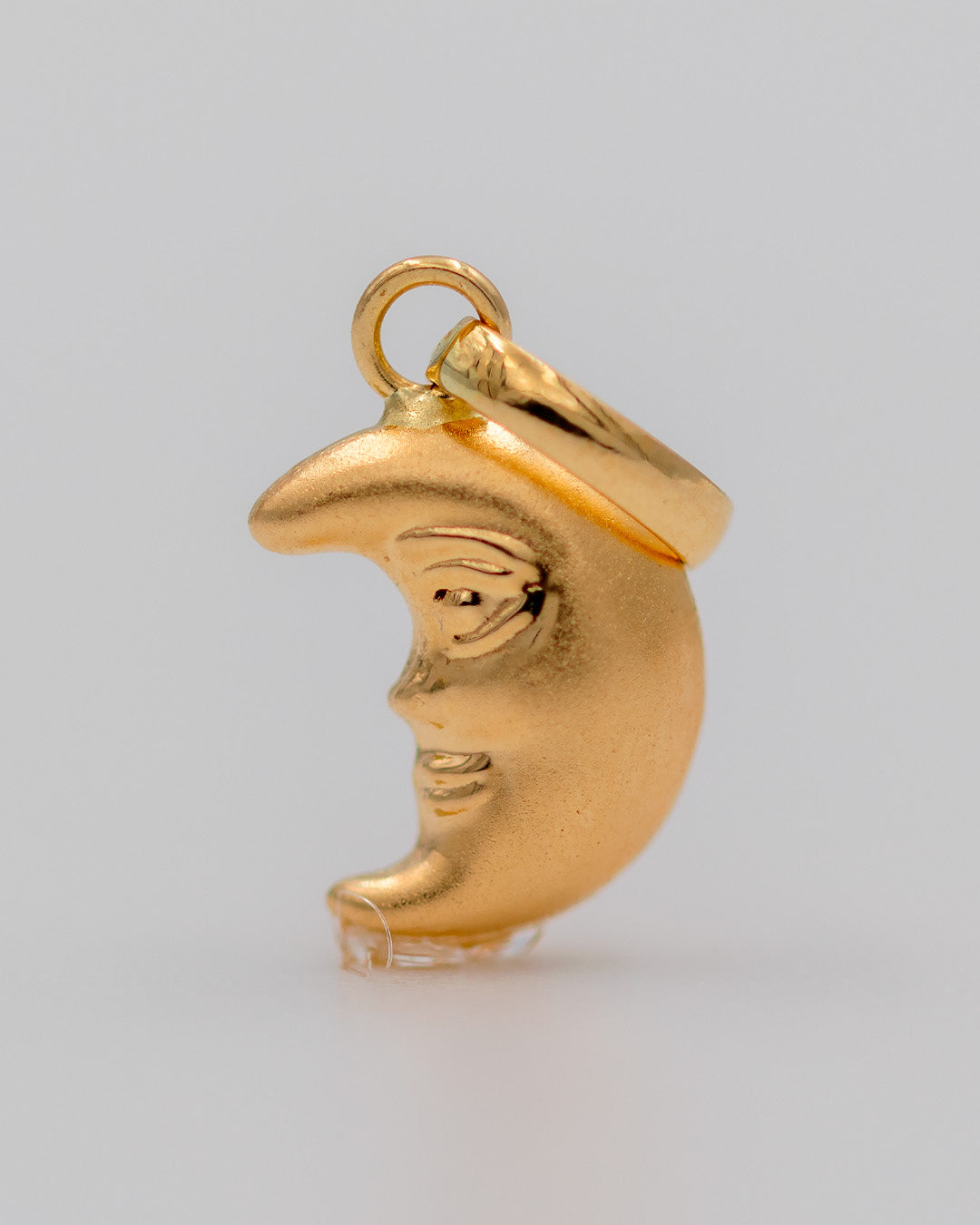 Dije Luna, Oro Amarillo 18k - 0,35 gr