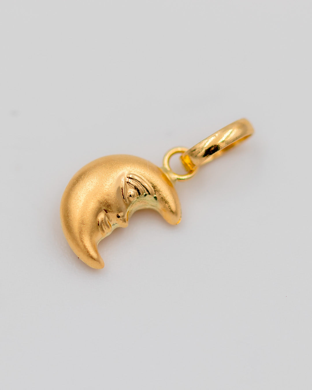 Dije Luna, Oro Amarillo 18k - 0,35 gr