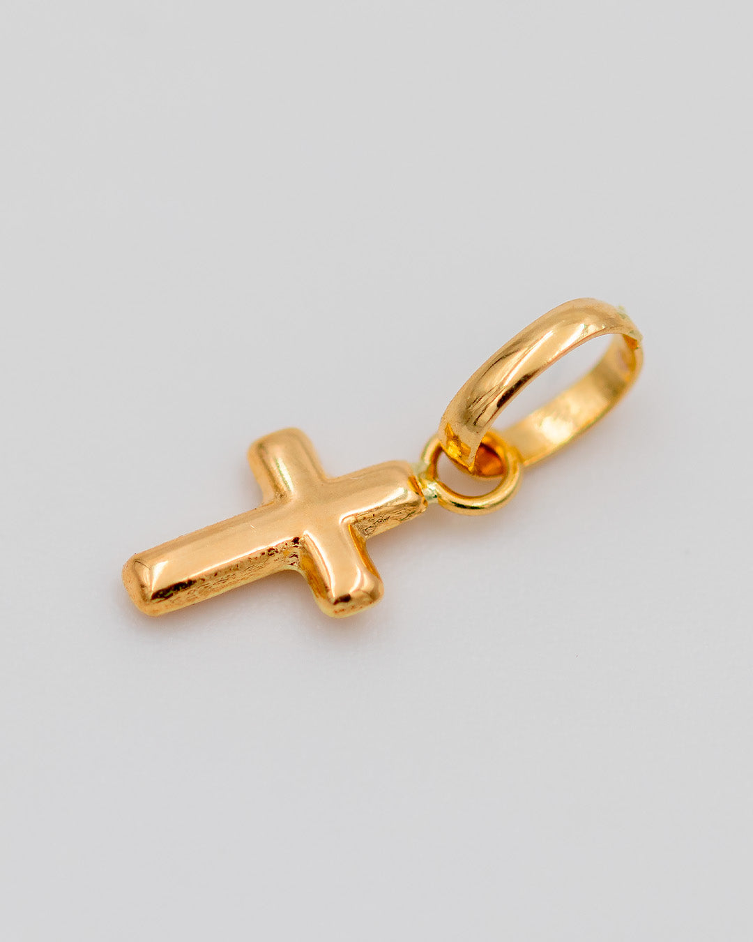 Dije Mini Cruz, Oro Amarillo 18k - 0,2 gr