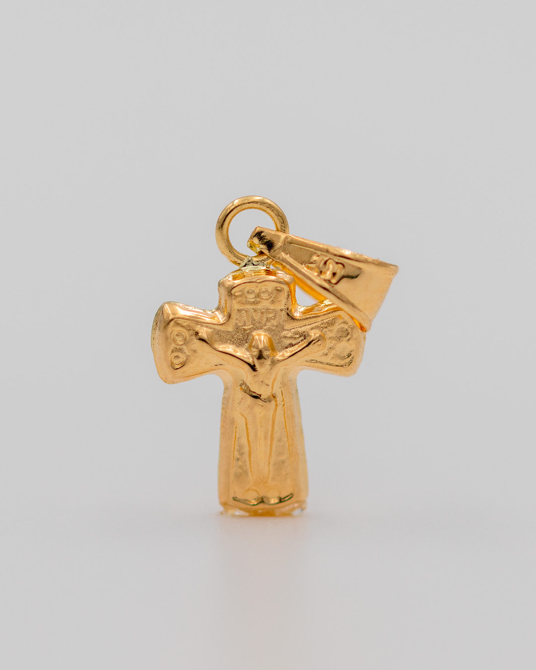 Dije Cruz Cristo, Oro Amarillo 18k - 0,4 gr
