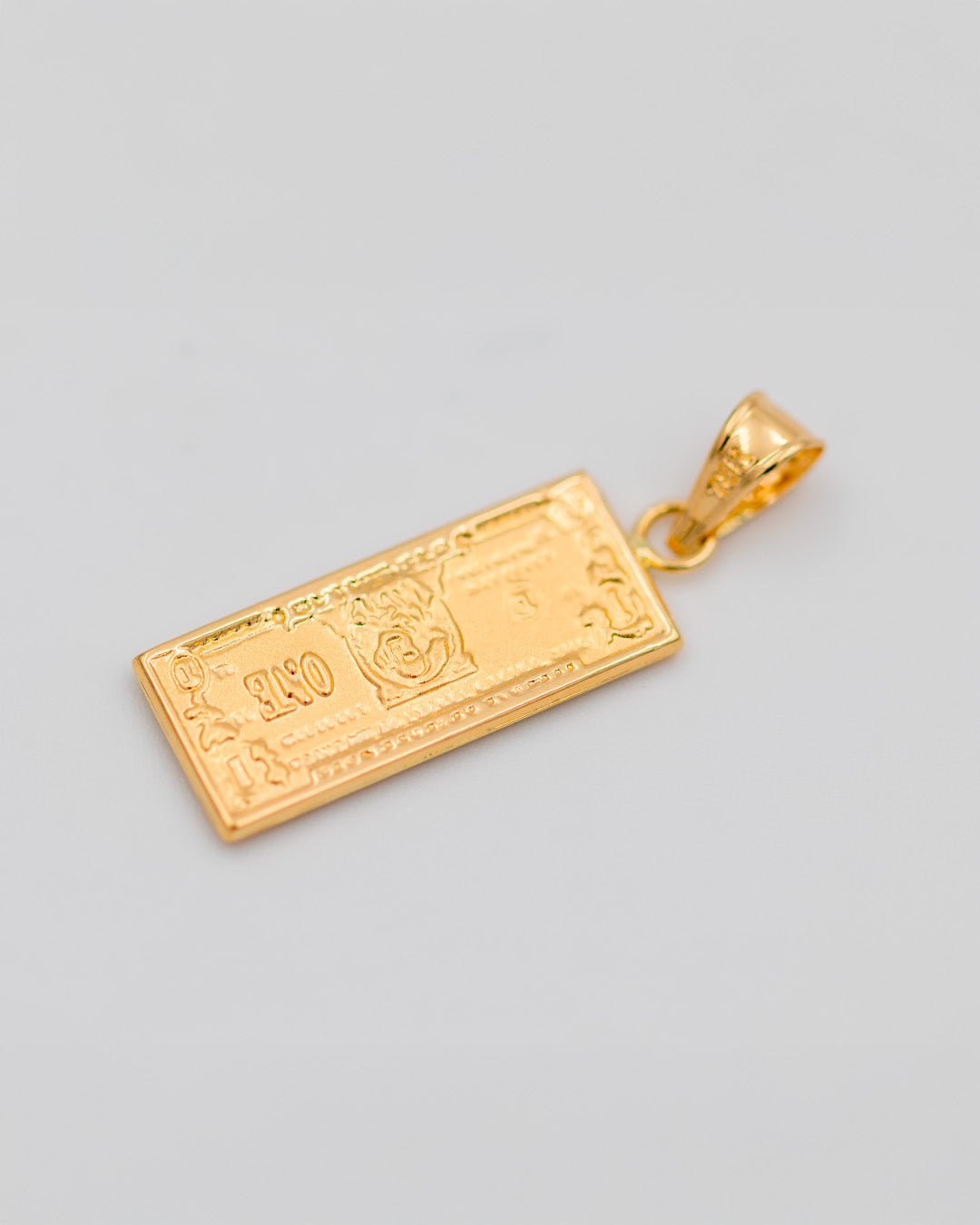 Dije Dolar, Oro Amarillo 18k - 0,6 gr