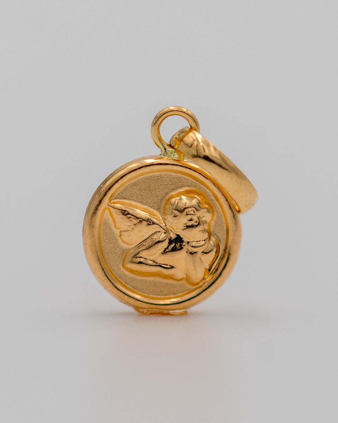 Dije Angel De La Guarda, Oro Amarillo 18k - 0,4 gr