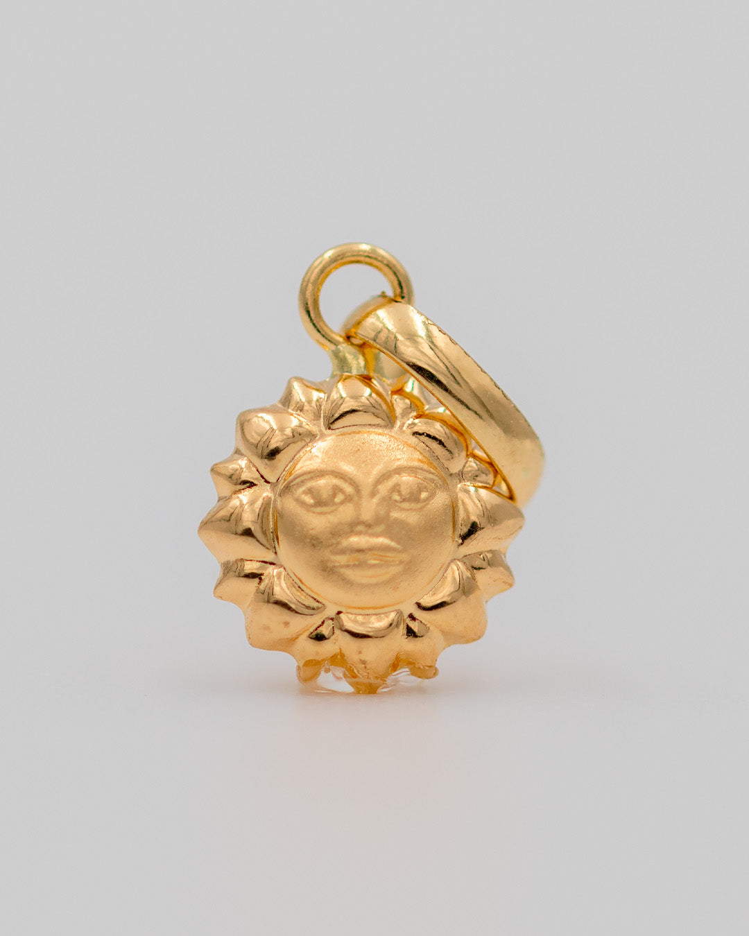 Dije De Sol, Oro Amarillo 18k - 0,3 gr
