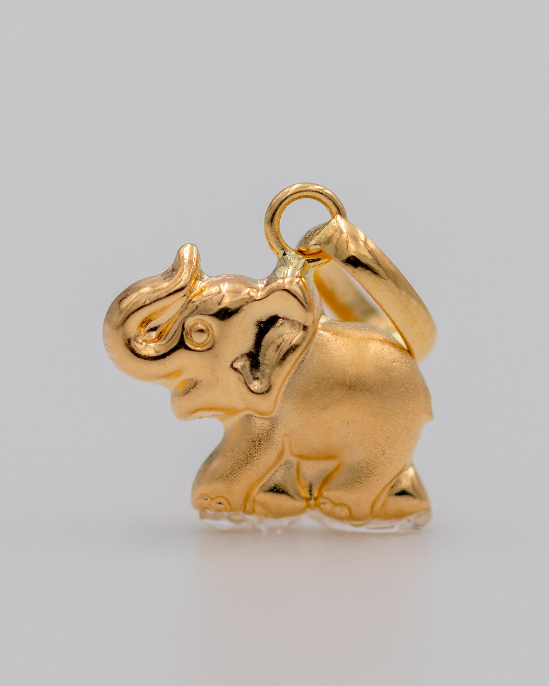 Dije Elefante, Oro Amarillo 18k - 0,4 gr