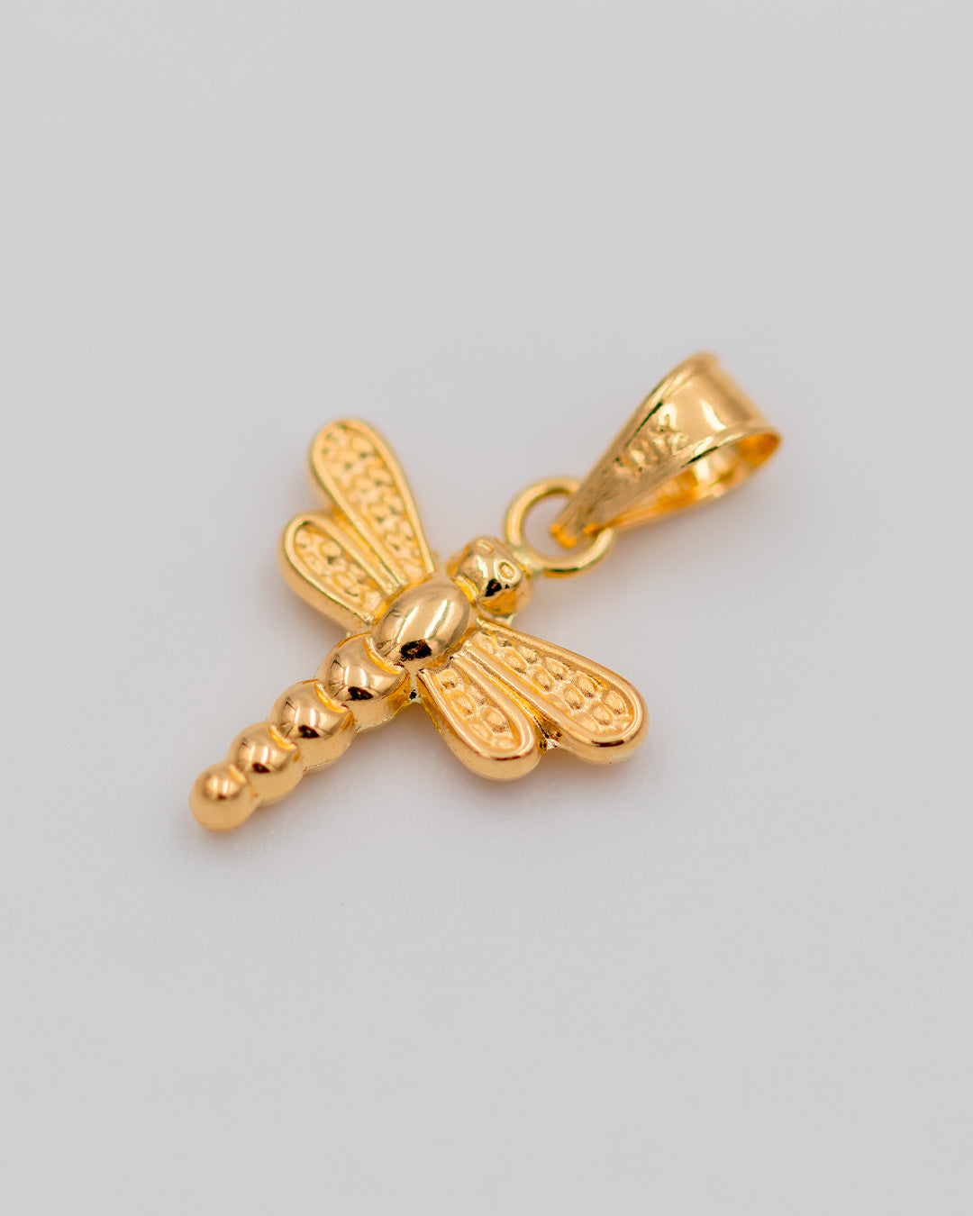 Dije Libélula, Oro Amarillo 18k - 0,55 gr