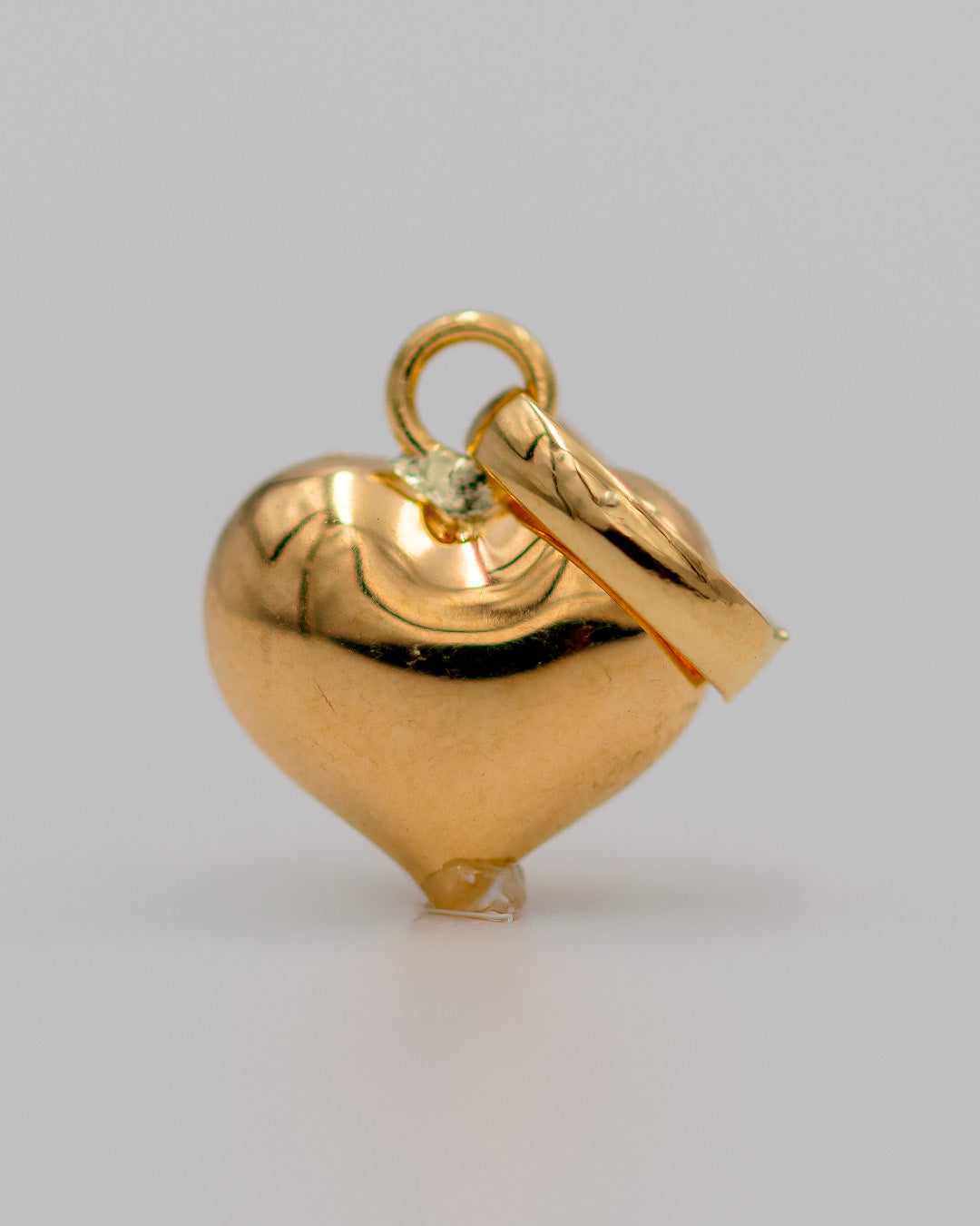 Dije Corazon, Oro Amarillo 18k - 0,35 gr