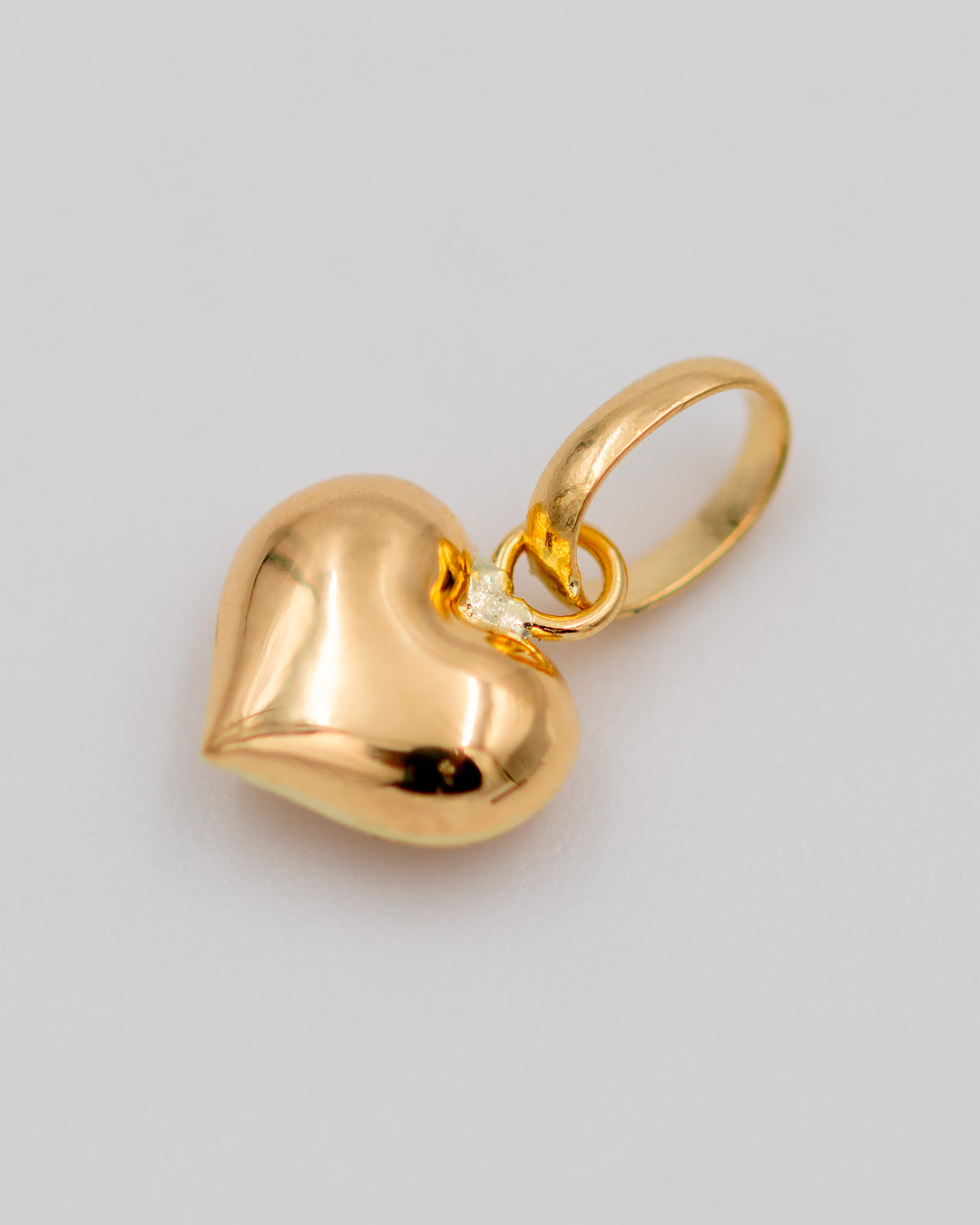 Dije Corazon, Oro Amarillo 18k - 0,35 gr