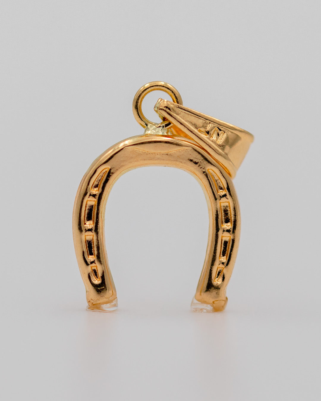 Dije Herradura, Oro Amarillo 18k - 0,5 gr