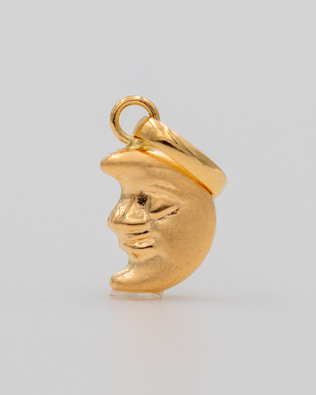 Dije Luna, Oro Amarillo 18k - 0,3 gr