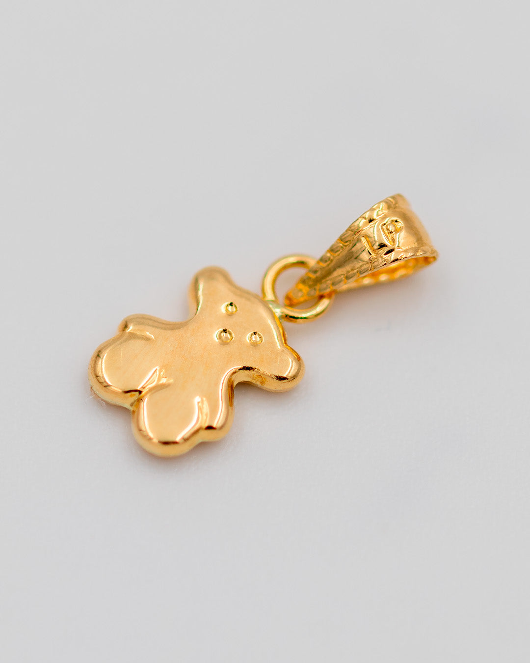 Dije Oso, Oro Amarillo 18k - 0,3 gr