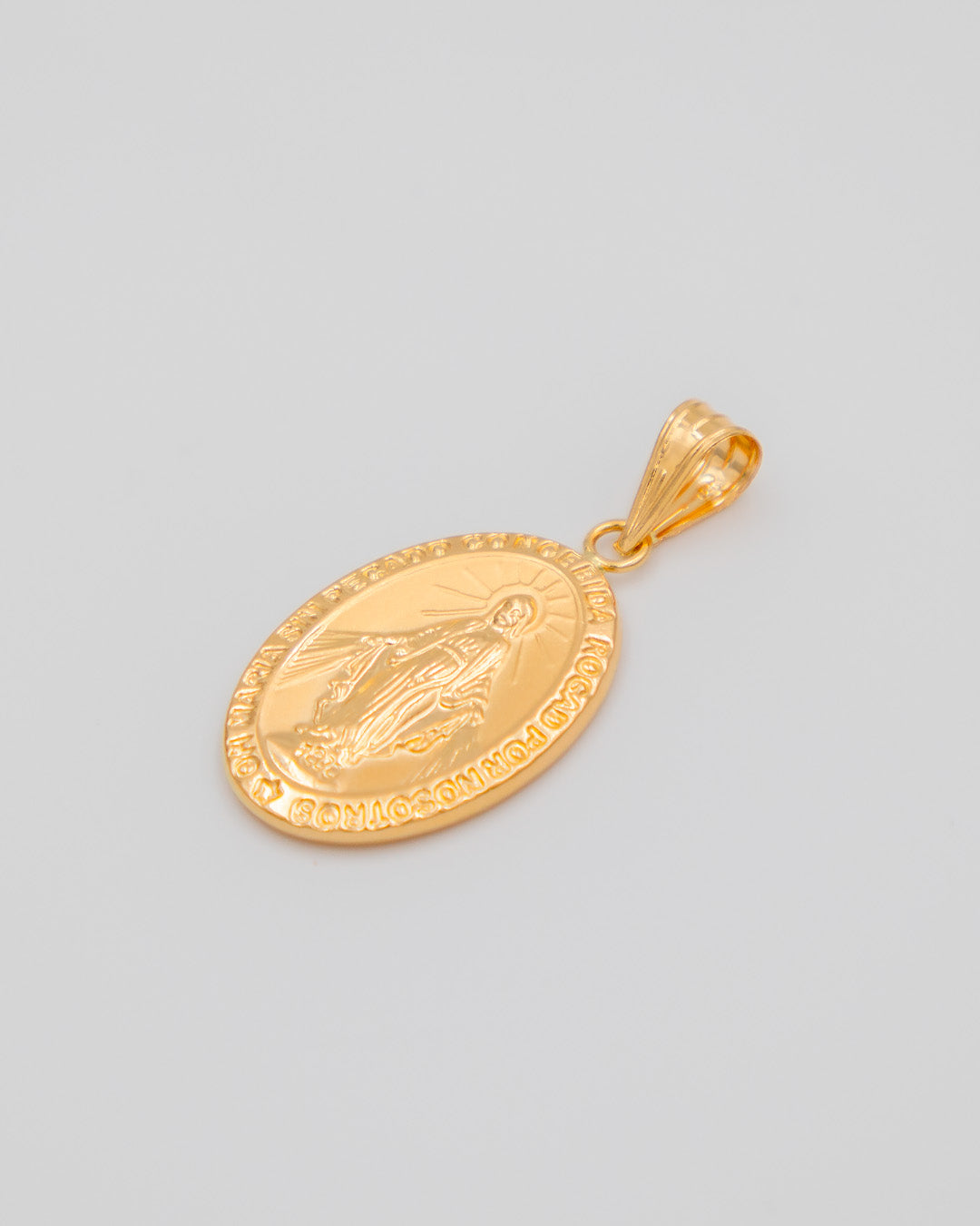 Dije Virgen Milagrosa, Oro Amarillo 18k - 3,1 gr