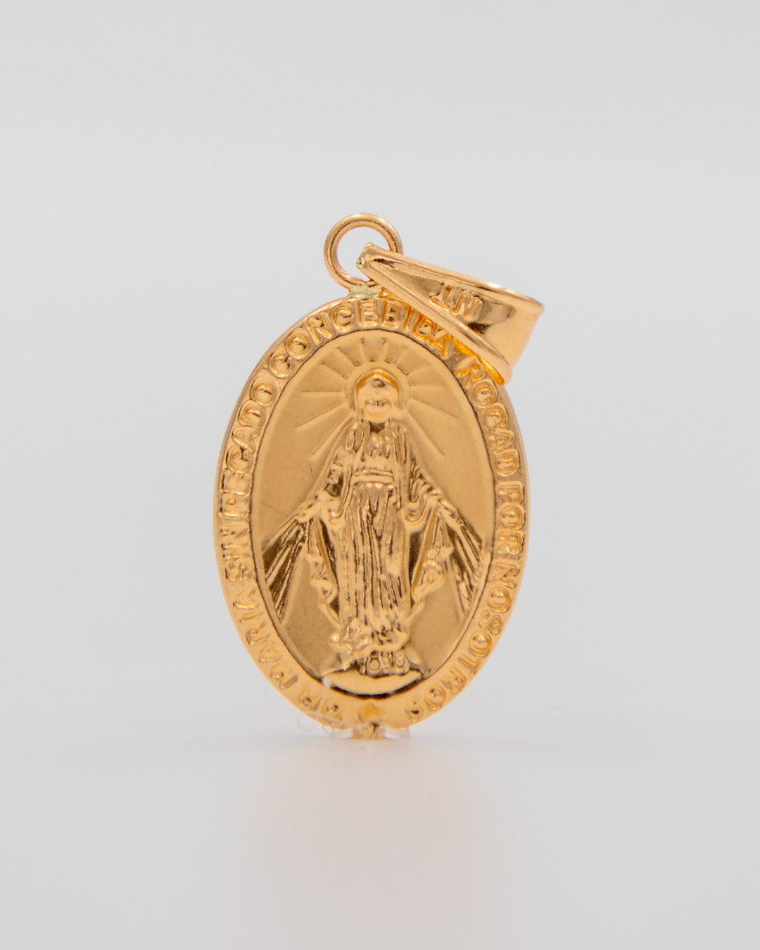 Dije Virgen Milagrosa, Oro Amarillo 18k - 2,25 gr