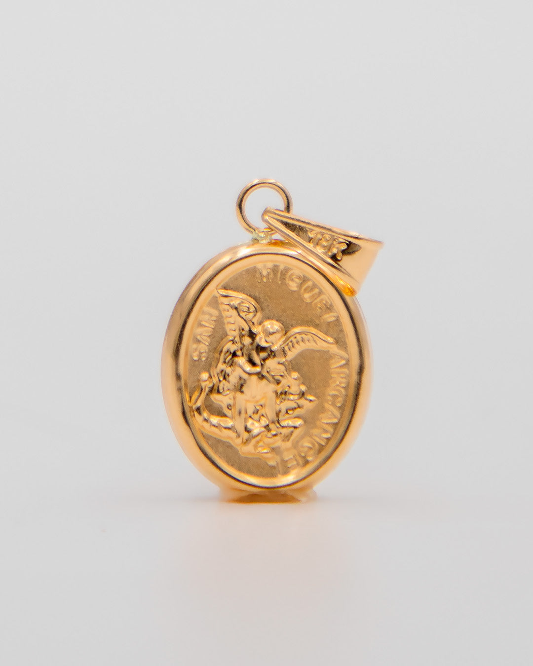 Dije Arcangel San Miguel, Oro Amarillo 18k - 1,1 gr