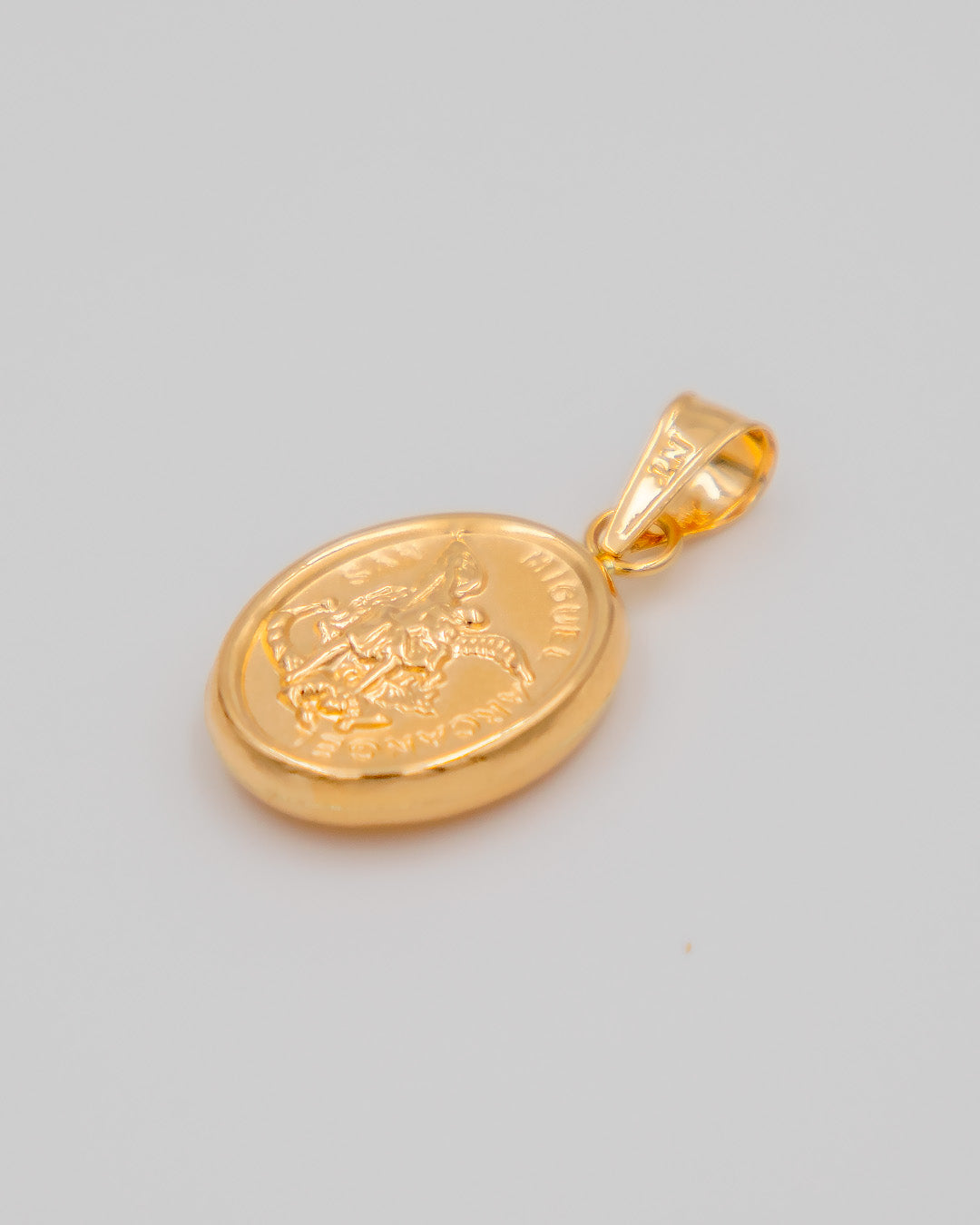 Dije Arcangel San Miguel, Oro Amarillo 18k - 1,1 gr