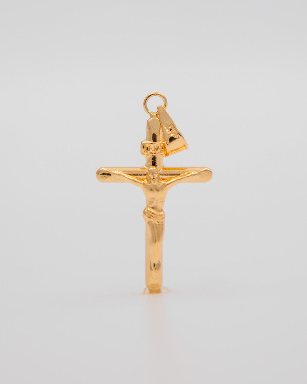 Dije Cruz Cristo, Oro Amarillo 18k - 1,1 gr