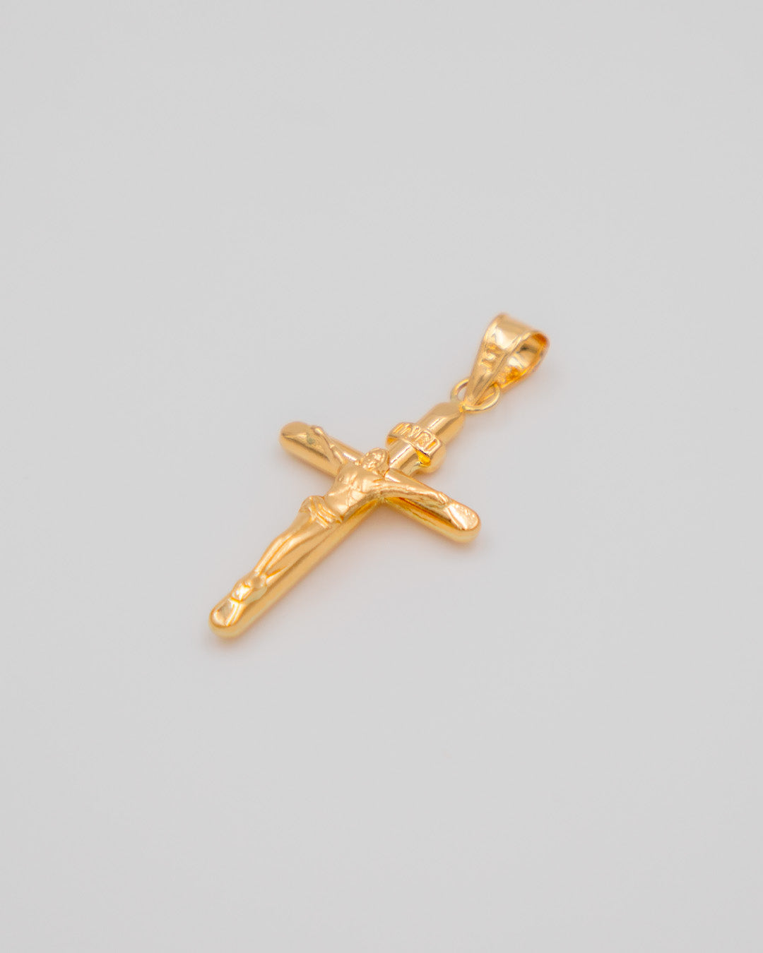 Dije Cruz Cristo, Oro Amarillo 18k - 1,1 gr