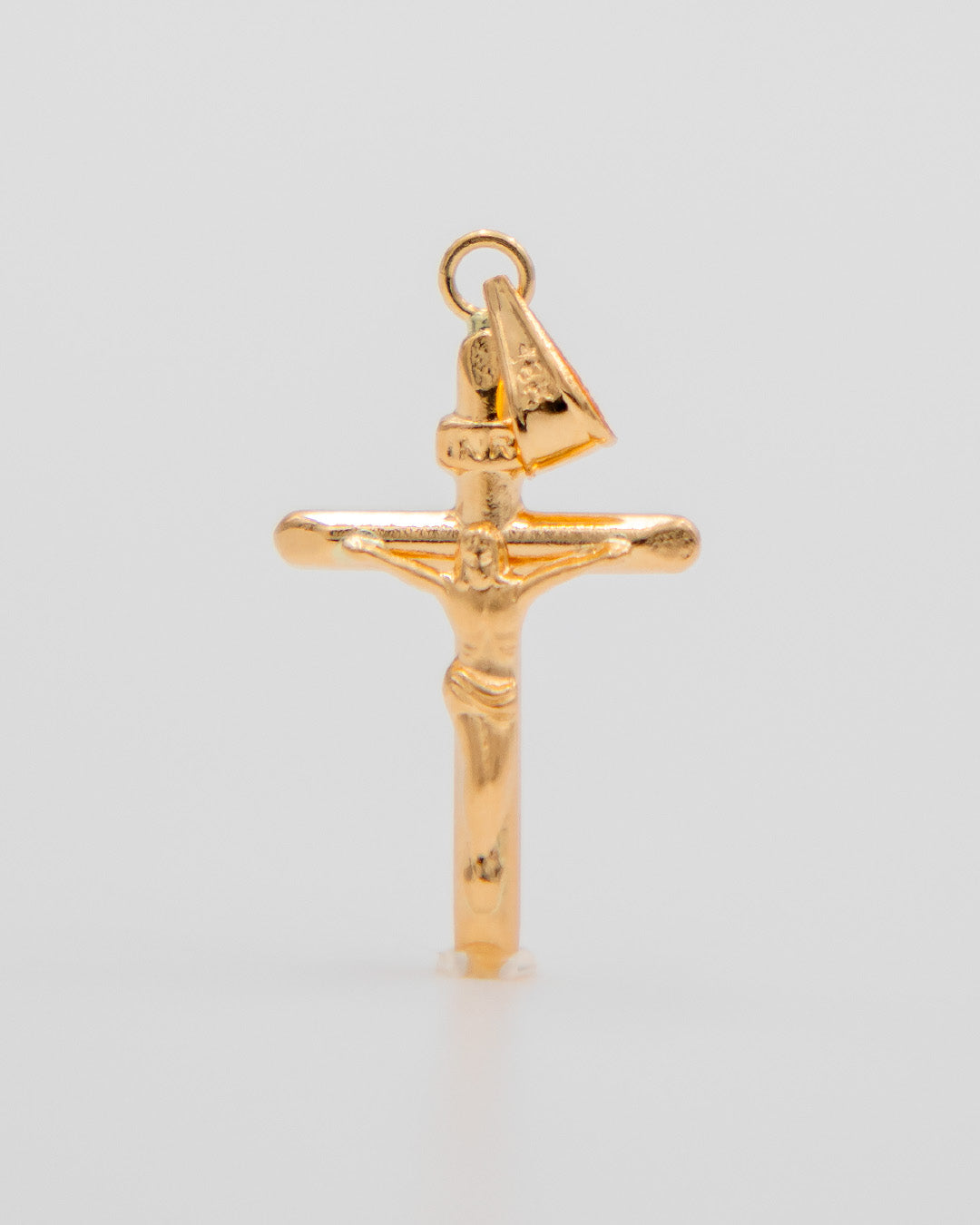Dije Cruz Cristo, Oro Amarillo 18k - 0,7 gr