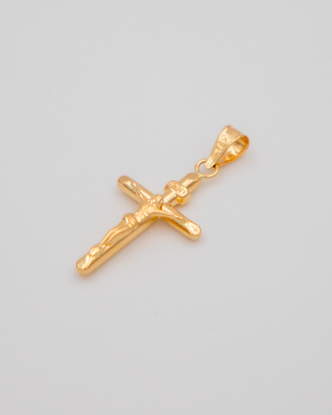 Dije Cruz Cristo, Oro Amarillo 18k - 0,7 gr