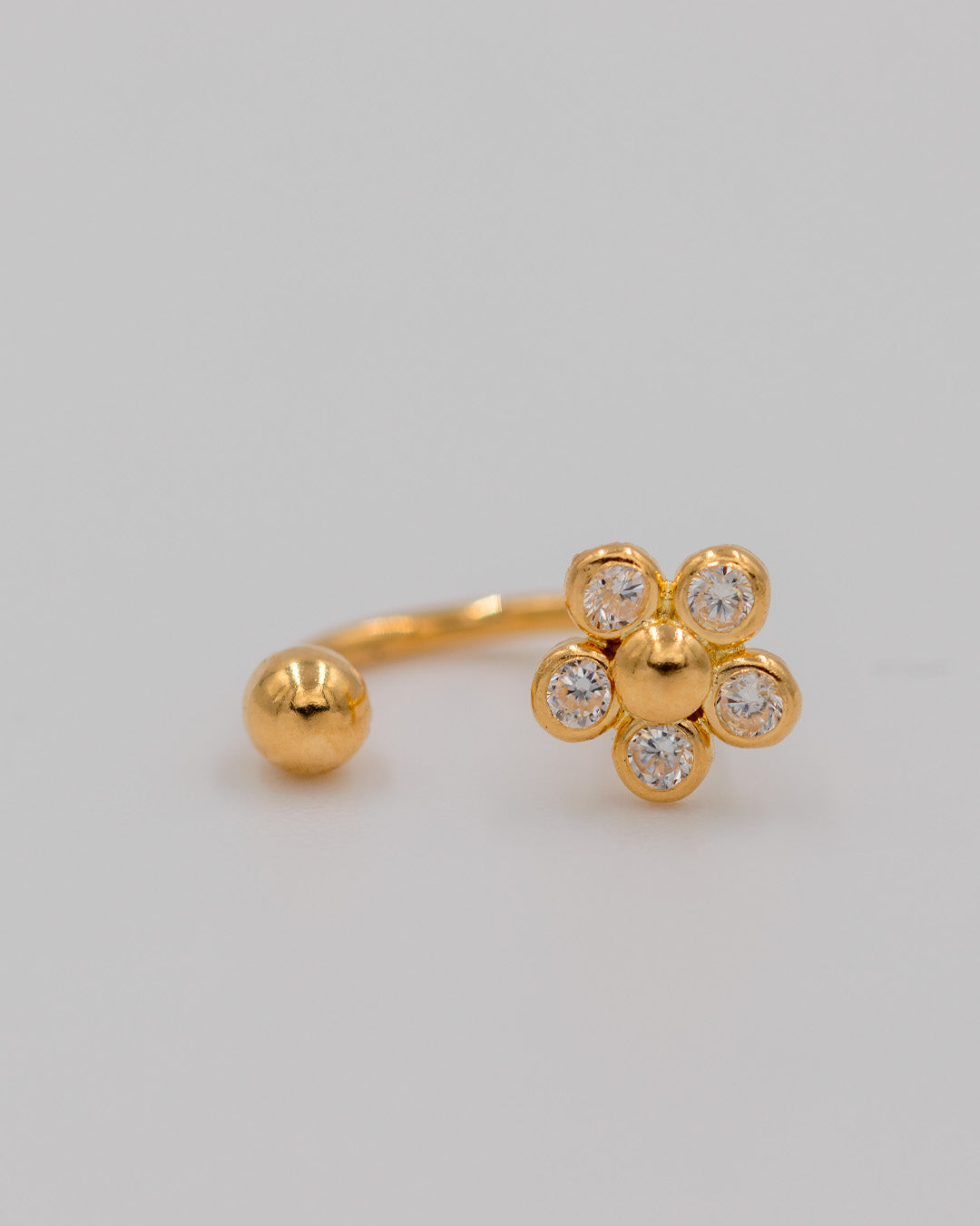 Piercing Tipo Candonga Flor