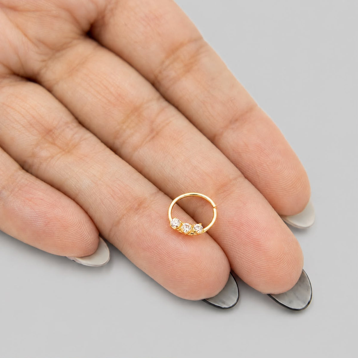 Piercing Migraña Circones  - Oro Amarillo 18k